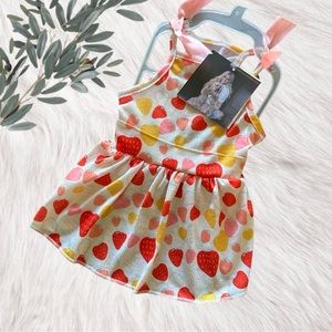 Jessica Simpson Strawberry Dog Dress